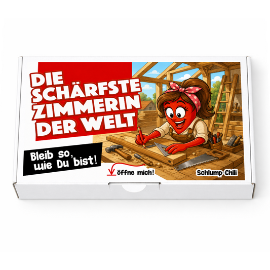 Die schärfste Zimmerin der Welt - Ein witziges Geschenk für weibliche Zimmerer
