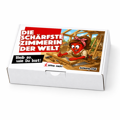 Die schärfste Zimmerin der Welt - Ein witziges Geschenk für weibliche Zimmerer