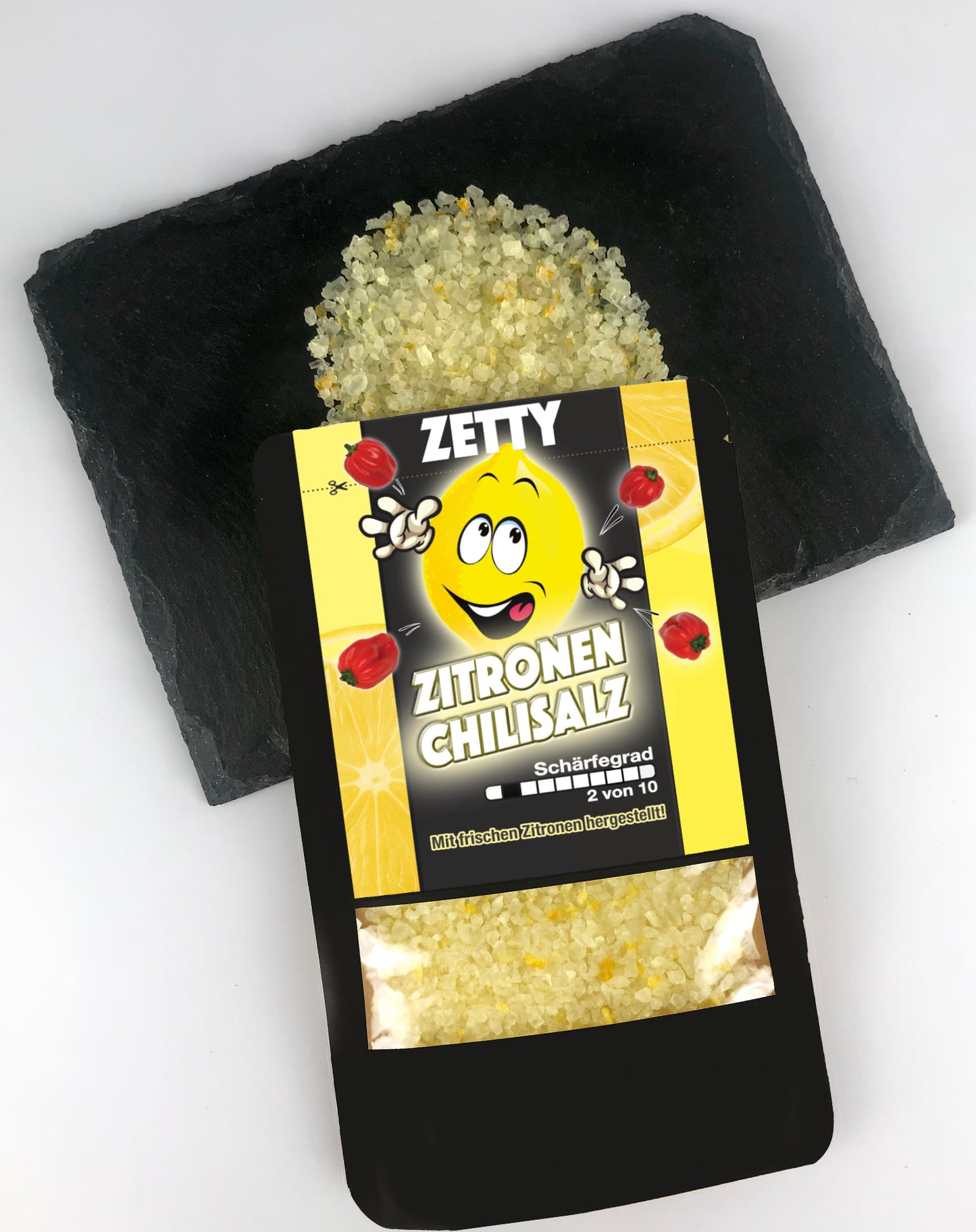 ZETTY Zitronen Chili Gewürzsalz Probierpack 20g