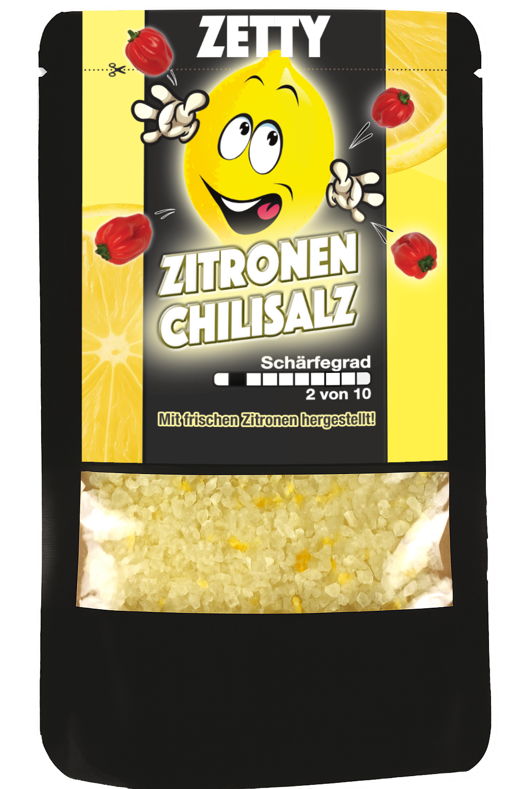 ZETTY Zitronen Chili Gewürzsalz Probierpack 20g