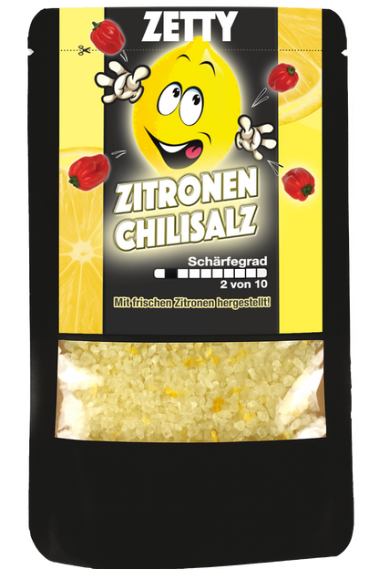 ZETTY Zitronen Chili Gewürzsalz Probierpack 20g