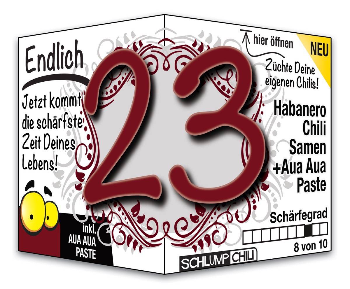 Witziges Präsent zum 23. Geburtstag