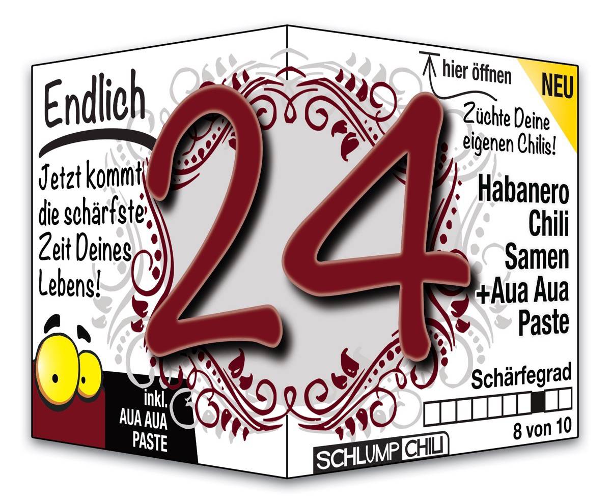 Witziges Präsent zum 24. Geburtstag