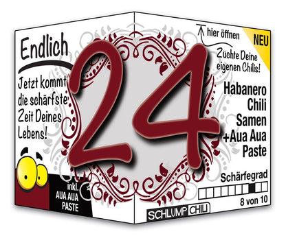 Witziges Präsent zum 24. Geburtstag