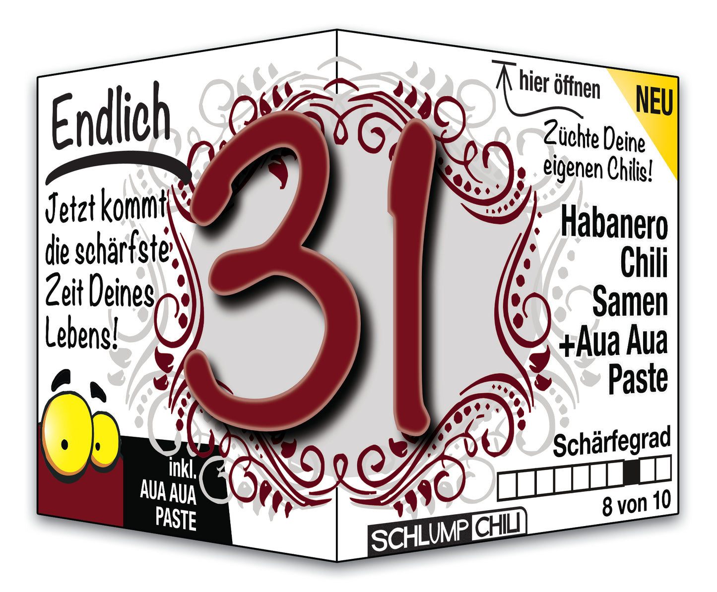 Witziges Präsent zum 31. Geburtstag