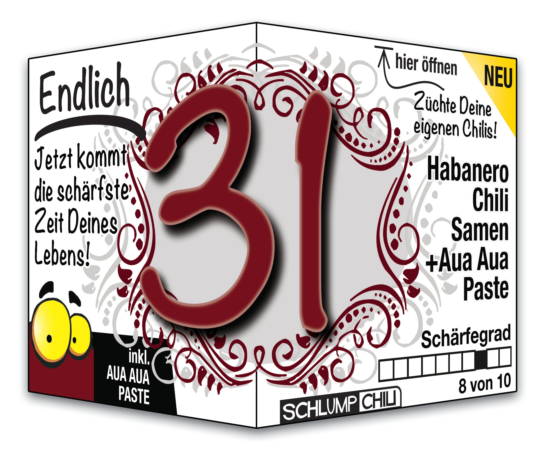 Witziges Präsent zum 31. Geburtstag