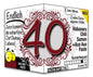Witziges Präsent zum 40. Geburtstag