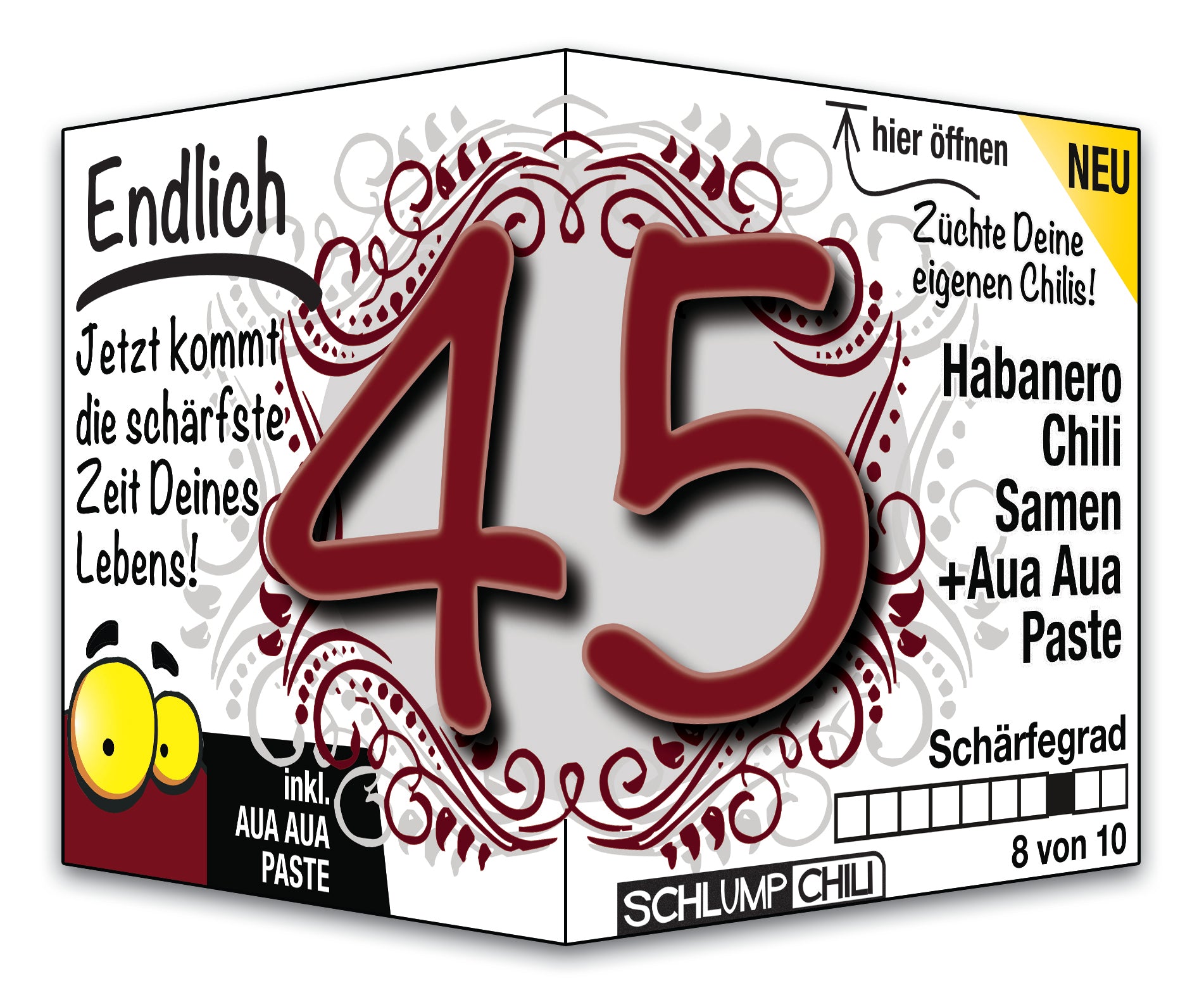 Witziges Präsent zum 45. Geburtstag