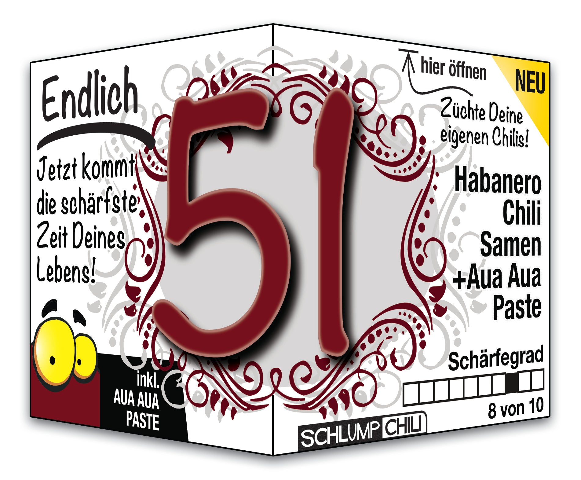 Witziges Präsent zum 51. Geburtstag