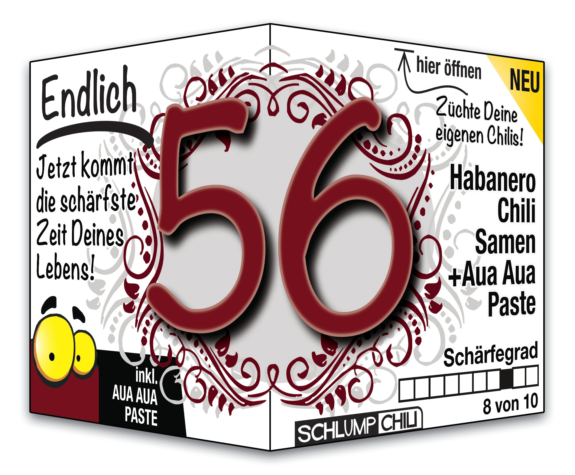 Witziges Präsent zum 56. Geburtstag
