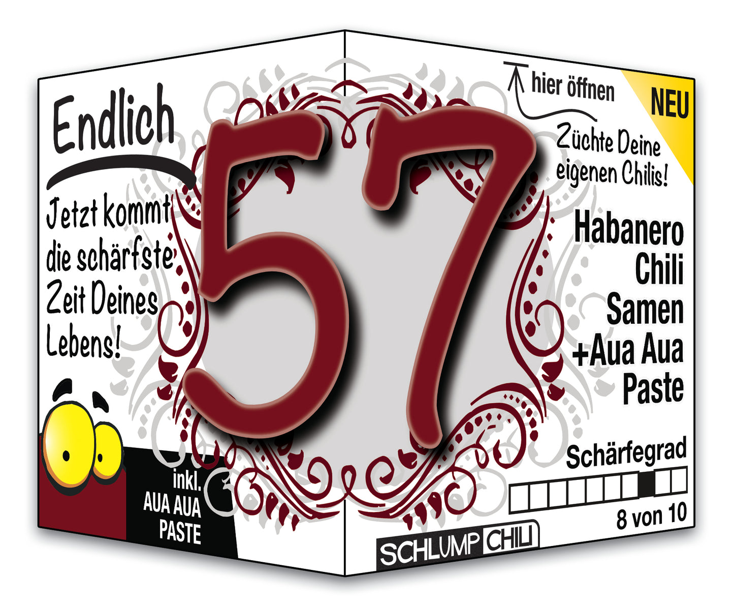 Witziges Präsent zum 57. Geburtstag