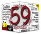Witziges Präsent zum 59. Geburtstag