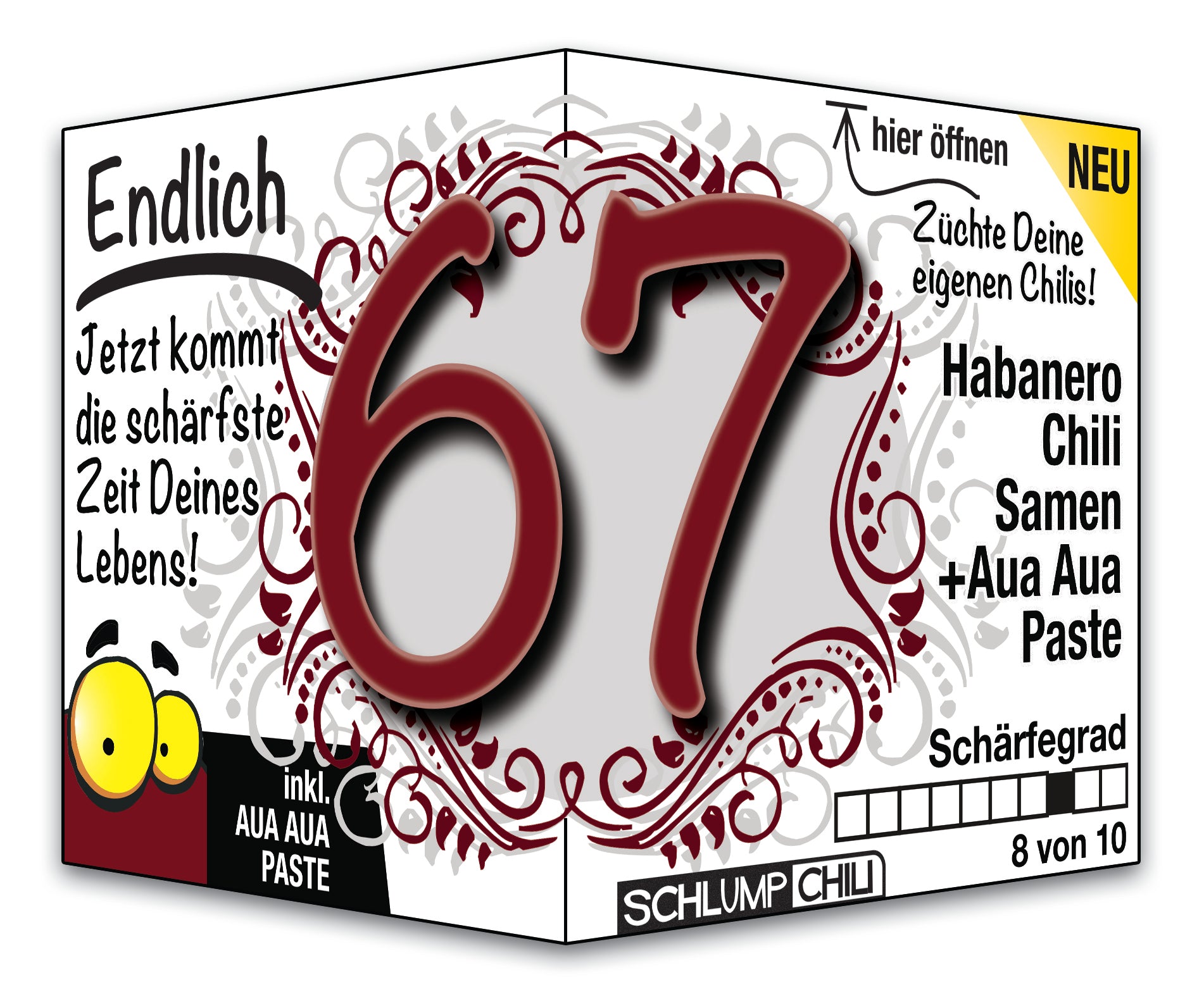 Witziges Präsent zum 67. Geburtstag