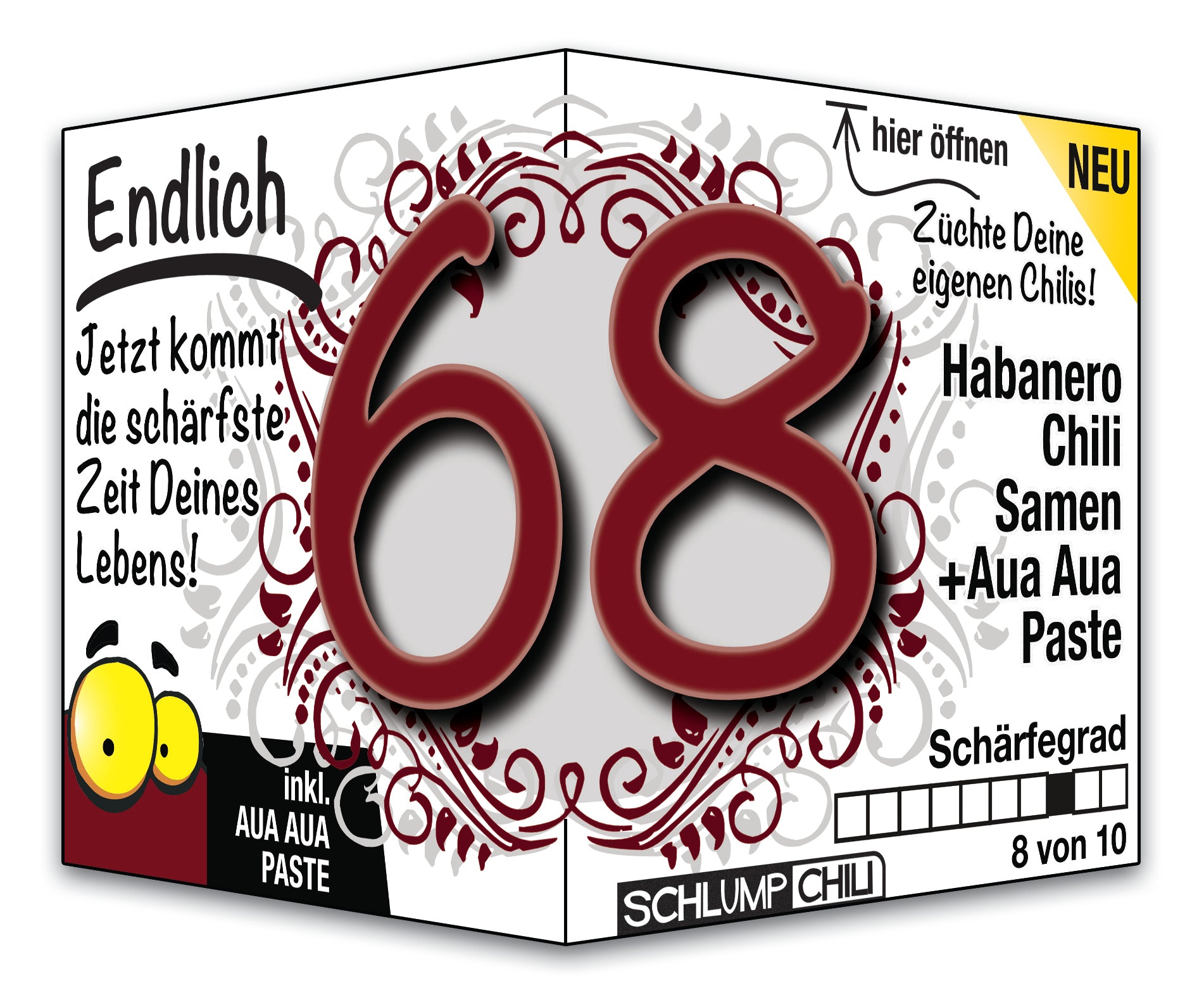 Witziges Präsent zum 68. Geburtstag