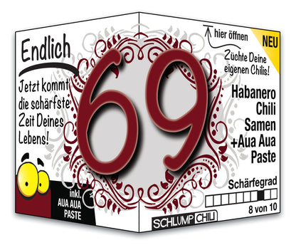Witziges Präsent zum 69. Geburtstag
