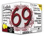 Witziges Präsent zum 69. Geburtstag