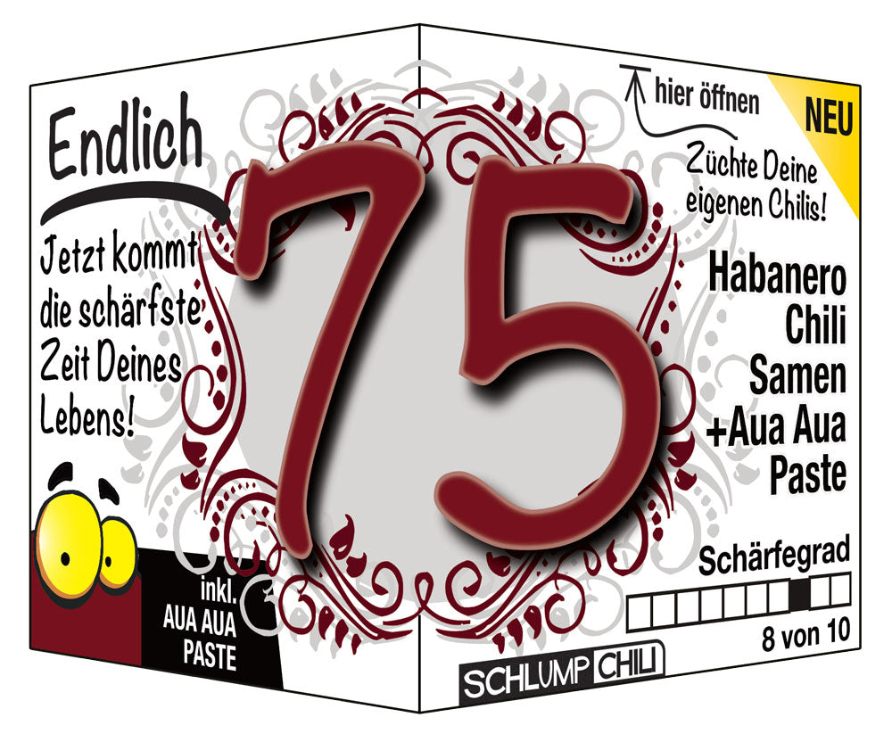 Witziges Präsent zum 75. Geburtstag
