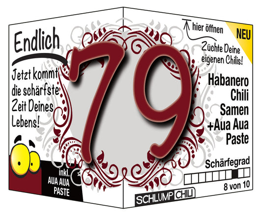 Witziges Präsent zum 79. Geburtstag