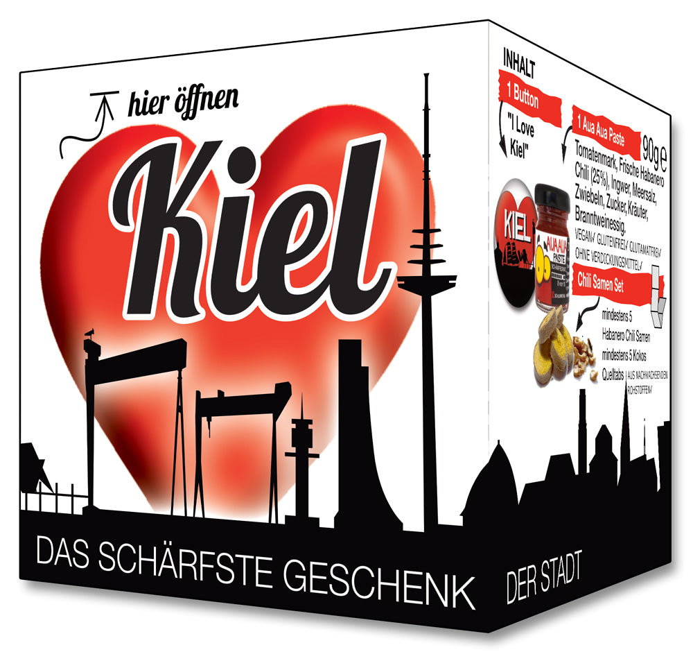 Witziges Kiel Souvenir Geschenk