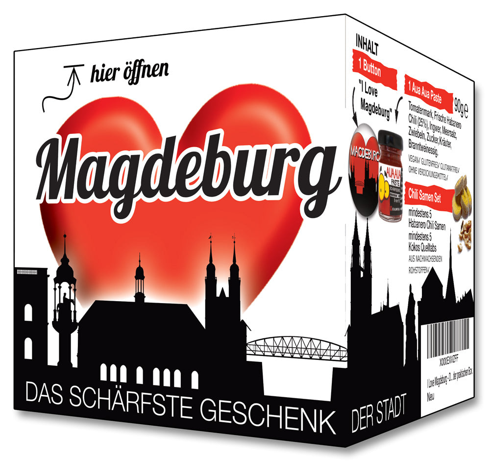 Witziges Magdeburg Souvenir Geschenk
