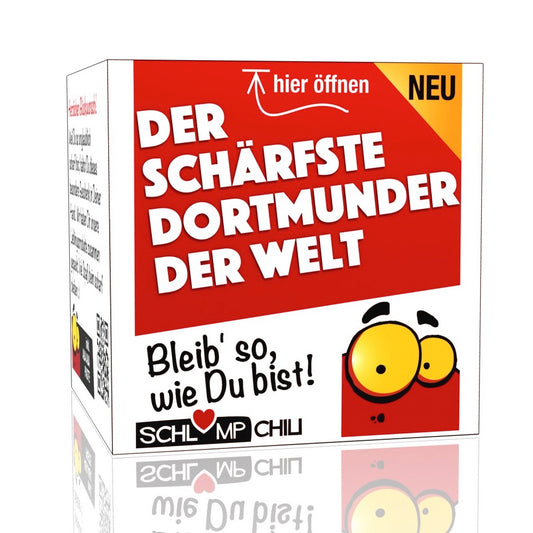 Lustiges Chili Präsent für einen Dortmunder Herren