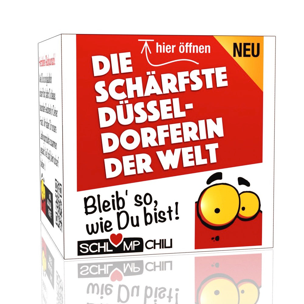 Lustiges Präsent für eine scharfe Düsseldorferin