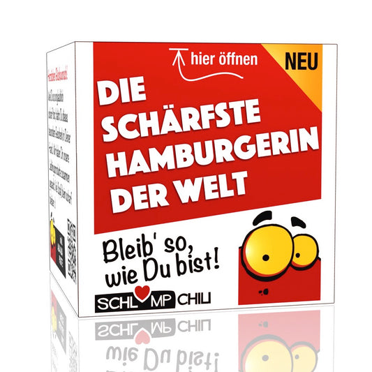 Lustiges Chili Präsent für die Hamburgerin
