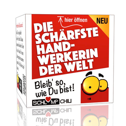 Lustiges Handarbeits Präsent für die Handwerkerin