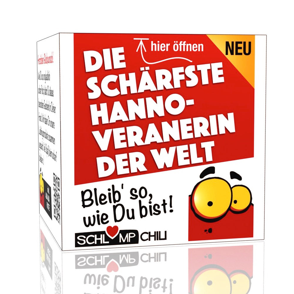 Lustiges Niedersachsen Präsent für eine Hannoverin