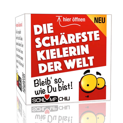 Lustiges Schleswig-Holstein Präsent für eine Kielerin