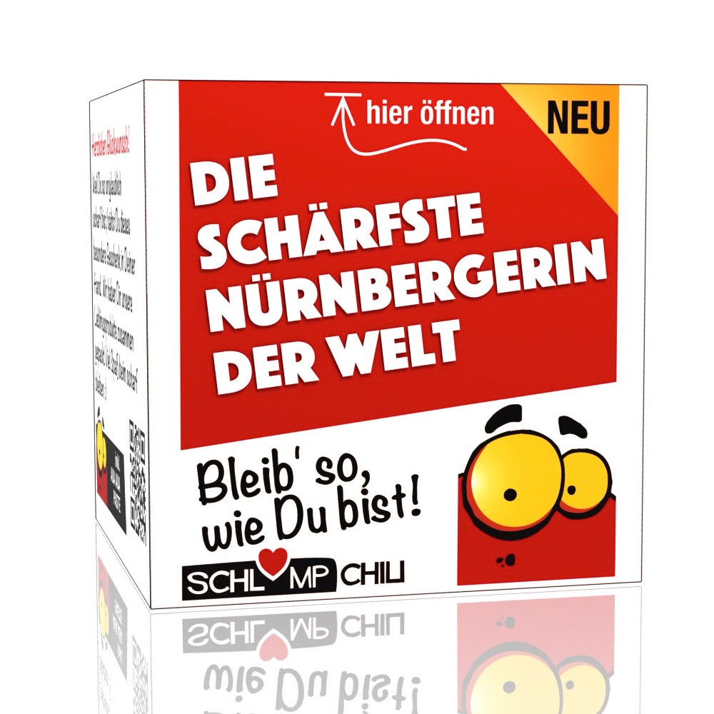 Lustiges Bayern Präsent für eine Nürnbergerin
