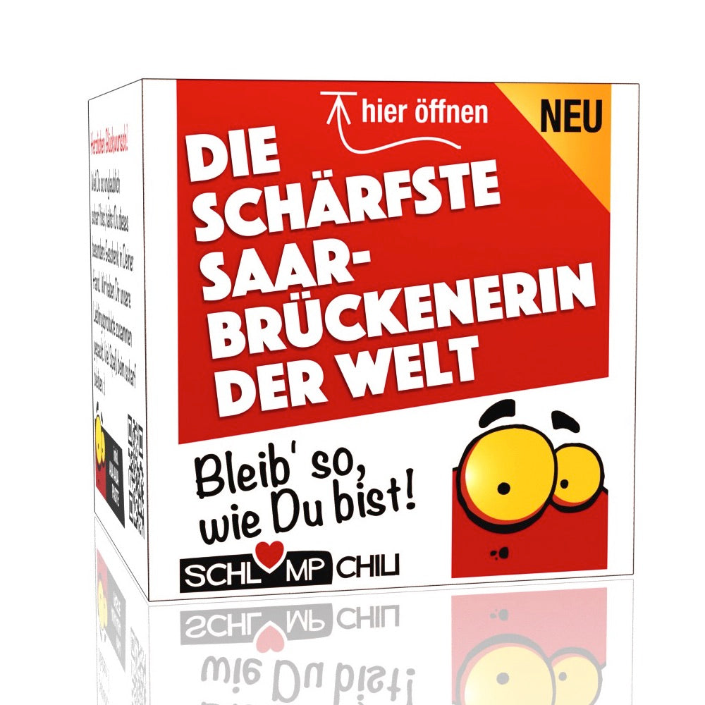 Lustiges Präsent für eine Saarbrückenerin