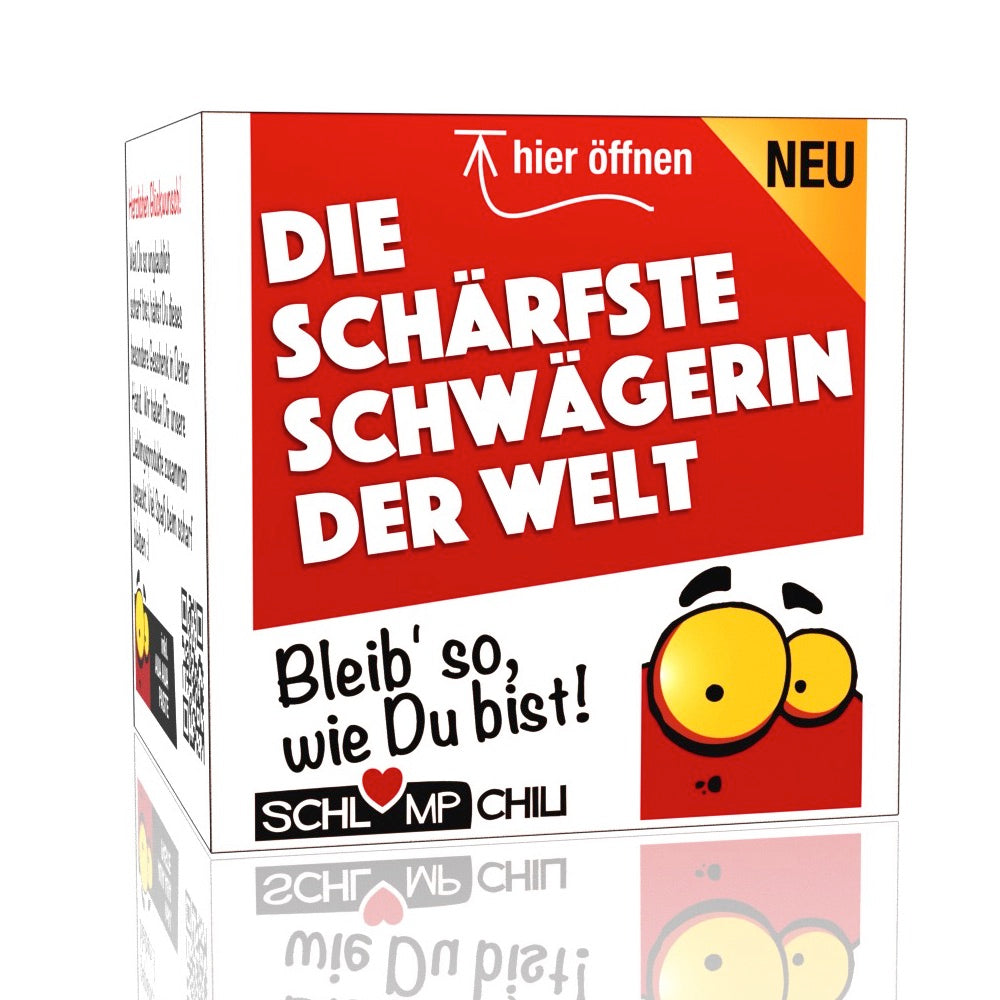 Lustiges Präsent für eine Schwägerin zum Geburtstag